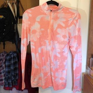 RBX Neon Orange QuarterZip Thermal Layer Size S